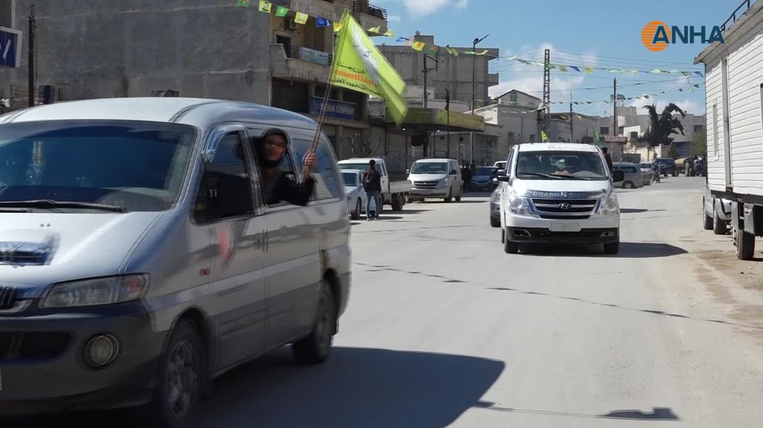 Gelê Kobanê nobedarên Bendava Tişrînê pêşwazî kirin