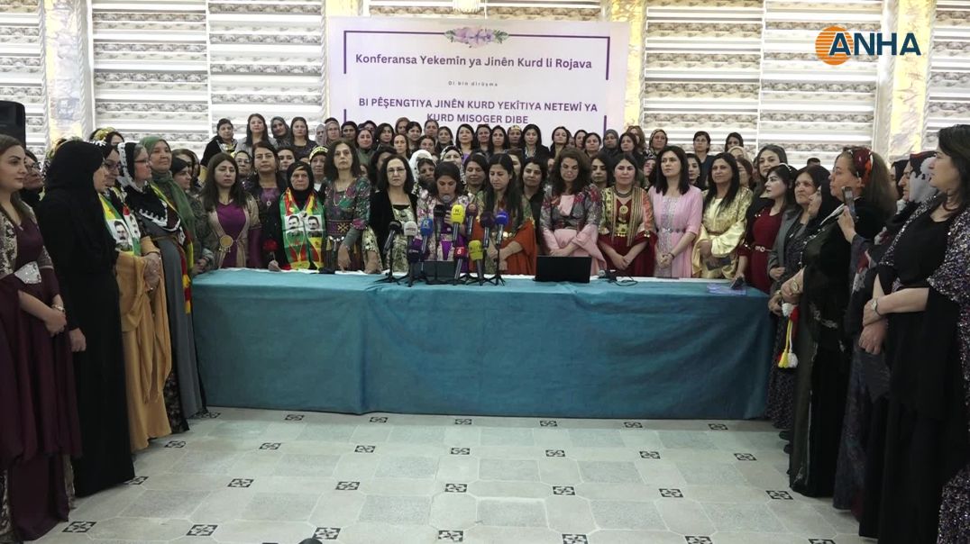 ⁣Encamnameya Konferansa Yekemîn a Jinên Kurd li Rojava