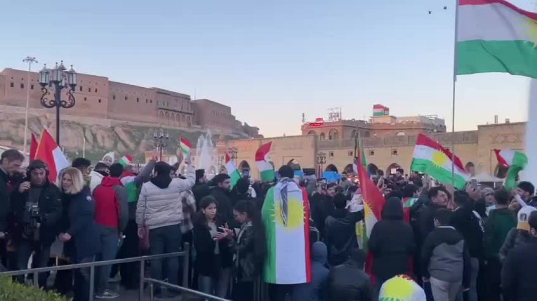 لدعم مقاومة روج آفا تظاهرات حاشدة في جنوب كردستان