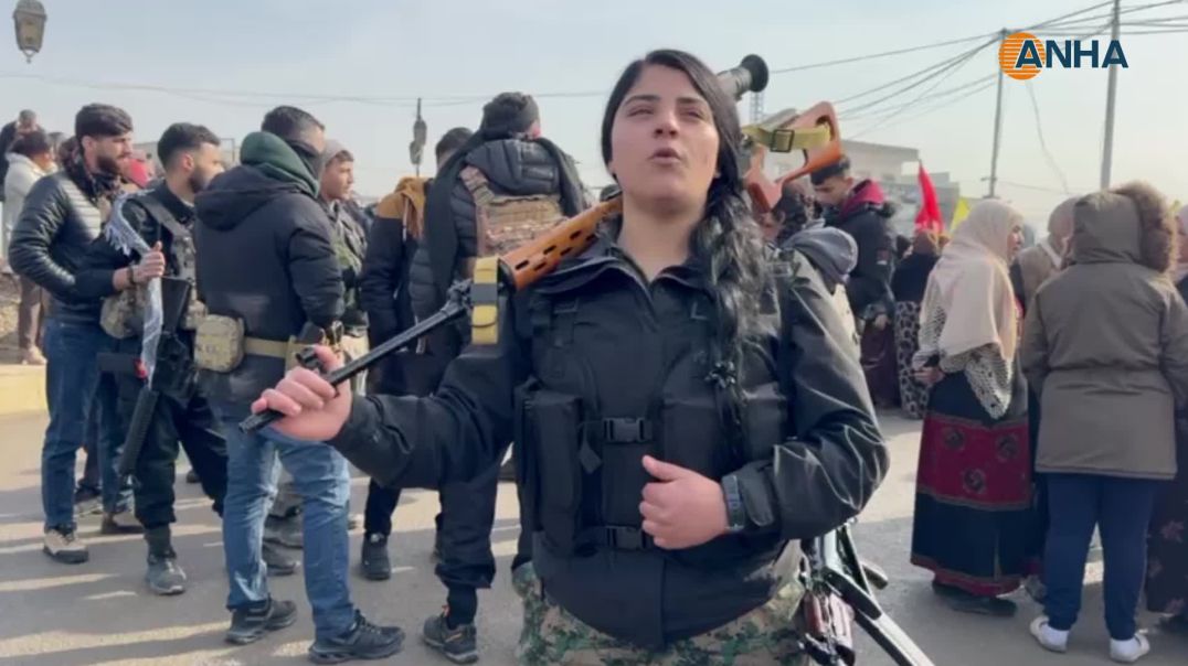 ⁣Şervana YPJ’ê: Em hêza xwe ji we digirin