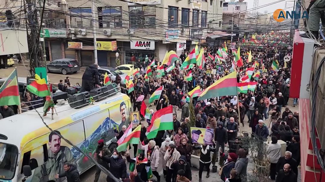 انطلاق فعاليات يوم "الدعم العالمي لروج آفا"-قامشلو
