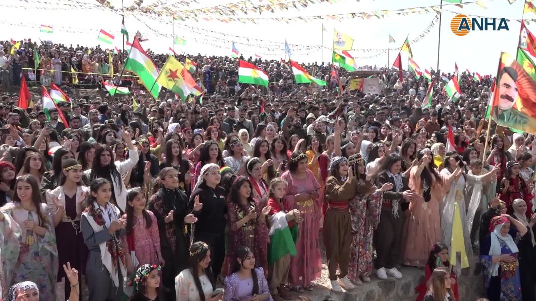 ⁣بالصور والفيديو احتفالات نوروز في مدن روج آفا - تربه سبيه